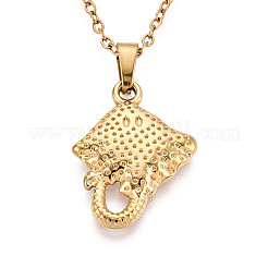 Подвески из нержавеющей стали 304&nbsp;NJEW-T018-44G