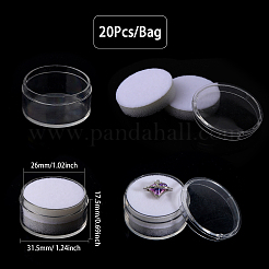 20 шт. пластиковые контейнеры для хранения украшений для ногтей&nbsp;MRMJ-CA0001-41A