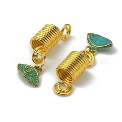 Сплав дреды бусины&nbsp;OHAR-WH0031-02L