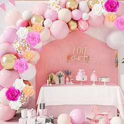 1 пакетик искусственных цветов из гофрированной бумаги&nbsp;DIY-SC0032-64C