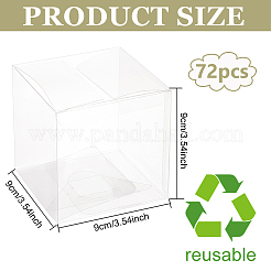 Прозрачные пластиковые коробки для домашних животных подарочная упаковка&nbsp;CON-BC0007-92B