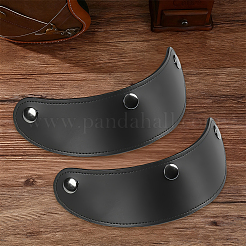 2 шт. подкладка из искусственной кожи для фуражки&nbsp;AJEW-CL0002-66