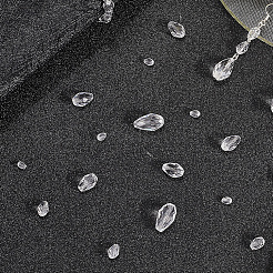 Граненые круглые стеклянные бусины&nbsp;GLAA-PA0001-05A