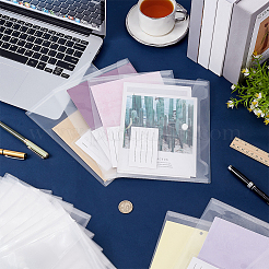 Прозрачные пластиковые пакеты для хранения документов&nbsp;LS-AJEW-WH0695-091