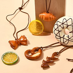 4 шт. 4 стиля подвесные украшения из ПВХ с имитацией хлеба&nbsp;ST-CJ0028-11