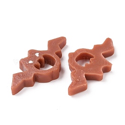 Кабошоны из непрозрачной смолы на Хэллоуин&nbsp;LS-RESI-G038-02A