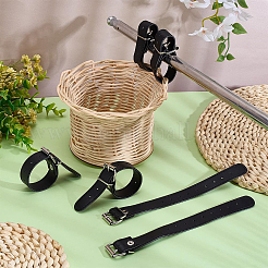 4 пара ремней для велосипедной корзины из искусственной кожи&nbsp;AJEW-CL0001-32A