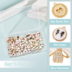 24шт 12 стиля подвески из сплава с эмалью&nbsp;FIND-TA0008-24