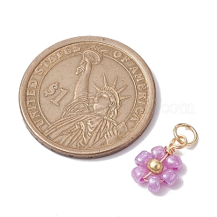 Непрозрачные стеклянные подвески&nbsp;PALLOY-JF02560-02