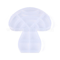 Осенние грибы 14 сетка пластиковые контейнеры для хранения бусин с откидной крышкой&nbsp;CON-T001-09