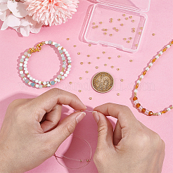 Spacer бисер латунные&nbsp;KK-BC0014-22C