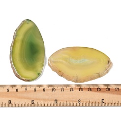 Естественно агат нарезает большие кулоны&nbsp;G-E022-1