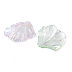 Акриловые прозрачные подвески с цветным покрытием ab&nbsp;OACR-Z013-25A