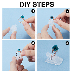 39шт 3-х стилистический пластиковый держатель кольца&nbsp;KY-CP0001-04