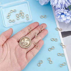 20 шт. латунные звенья/соединители&nbsp;KK-PH0012-93