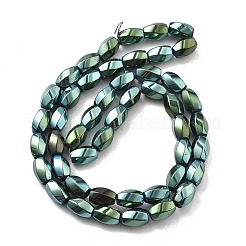 Гальванические нити из синтетических немагнитных гематитовых бусин&nbsp;G-P545-G02-02H