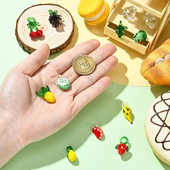 10шт 10 стиля подвески ручной работы лэмпворк&nbsp;LAMP-CJ0002-70