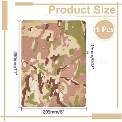 Камуфляжная ткань оксфорд самоклеящаяся ткань DIY-WH0504-278A