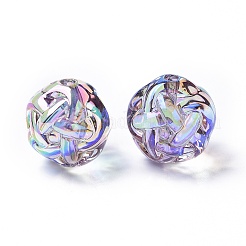 Прозрачные акриловые бусины&nbsp;TACR-K004-06