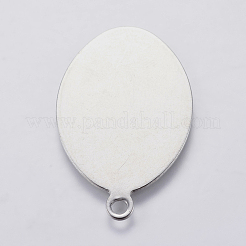 Устойчивые к потускнению 201 нержавеющая сталь штампованные пустые бирки подвески&nbsp;STAS-F139-036P