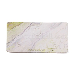 Бумажные карты дисплея серьги&nbsp;CDIS-WH0006-04H