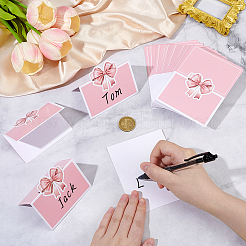 80 шт. Карточки рассадки за столом из мелованной бумаги&nbsp;DIY-BC0016-36