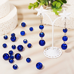 32шт ручной работы бусины лэмпворк&nbsp;LAMP-TA0001-56D