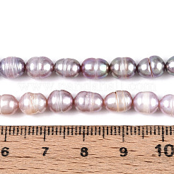 Нити из натурального культивированного пресноводного жемчуга&nbsp;PEAR-N012-05Y-02