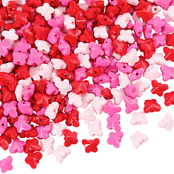 500 шт. Непрозрачные акриловые бусины&nbsp;SACR-PA0001-20B