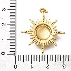 Латунные микро проложить кубического циркония подвески&nbsp;KK-Q043-25G