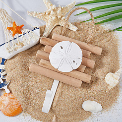 Деревянные настенные крючки в деревенском стиле&nbsp;FIND-WH20023-016B