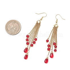 Серьги-капли из нержавеющей стали 304&nbsp;EJEW-JE06926