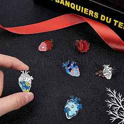 Творческие броши из цинкового сплава&nbsp;JEWB-SC0001-04