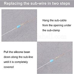 225шт 9-х стильный латунный рыболовный роликовый подшипник-соединитель&nbsp;FIND-FH0003-27