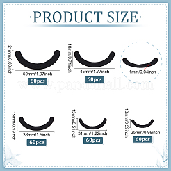 300шт 5 стиля фетровых поделок&nbsp;FIND-PH0027-65