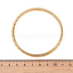 Набор из 5 браслета из нержавеющей стали 304 для женщин&nbsp;BJEW-S162-01C-G