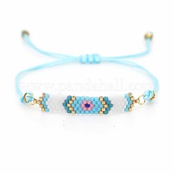 Браслет из стеклянных бусин&nbsp;LS-BJEW-A121-52