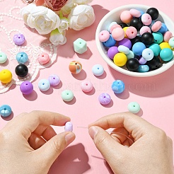 Набор для изготовления ключей из силиконовых бусин своими руками&nbsp;DIY-YW0008-61