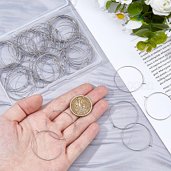 200 шт. фурнитура для сережек-колец из хирургической нержавеющей стали 316&nbsp;STAS-HS0001-26B