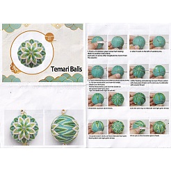 Наборы брелков с мячом для вышивки своими руками&nbsp;DIY-I064-A05