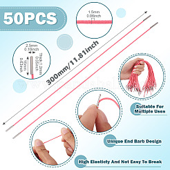 Круглый эластичный колючий шнур для переплета маски шляпы&nbsp;LS-FIND-TAC0007-27G