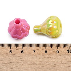 Непрозрачные акриловые бусины с УФ-покрытием&nbsp;PACR-P005-04