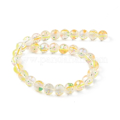 Прозрачные стеклянные бусины&nbsp;LAMP-F029-01F