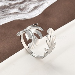 Кольца-манжеты из нержавеющей стали 304 для женщин&nbsp;RJEW-A079-12D-P