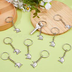 20 шт. брелок в виде орла из сплава&nbsp;KEYC-DC00042