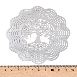 Ветряная вертушка с вращающимся подвесным механизмом из нержавеющей стали 201 (3d).&nbsp;STAS-B122-01P-04