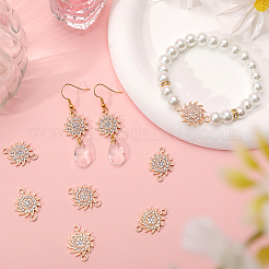 40 шт. сплав кристалл стразы подвески connecotr&nbsp;PALLOY-SC0025-27