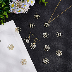 50 шт. филигранные соединительные звенья из сплава&nbsp;FIND-GL0001-70