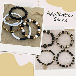 Непрозрачные акриловые бусины&nbsp;MACR-SP0001-85D