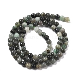 Нити из синтетических изумрудных бусин&nbsp;LS-G-A262-A03-4mm-1